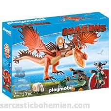 PLAYMOBIL® 9459 How to Train Your Dragon Snotlout with Hookfang Multicolor B079MN74RT